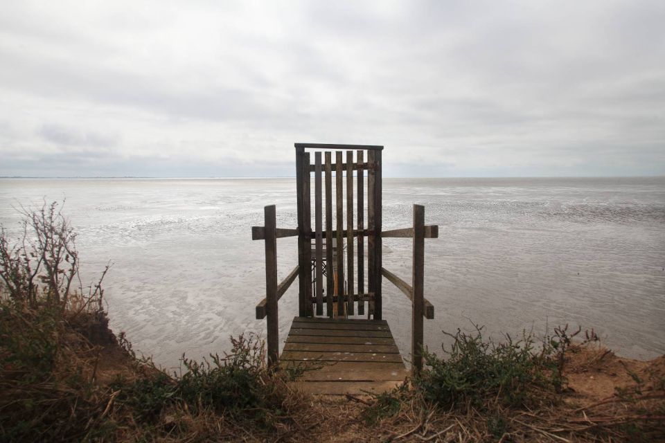 Entrée d'un carrelet sur la Gironde 1