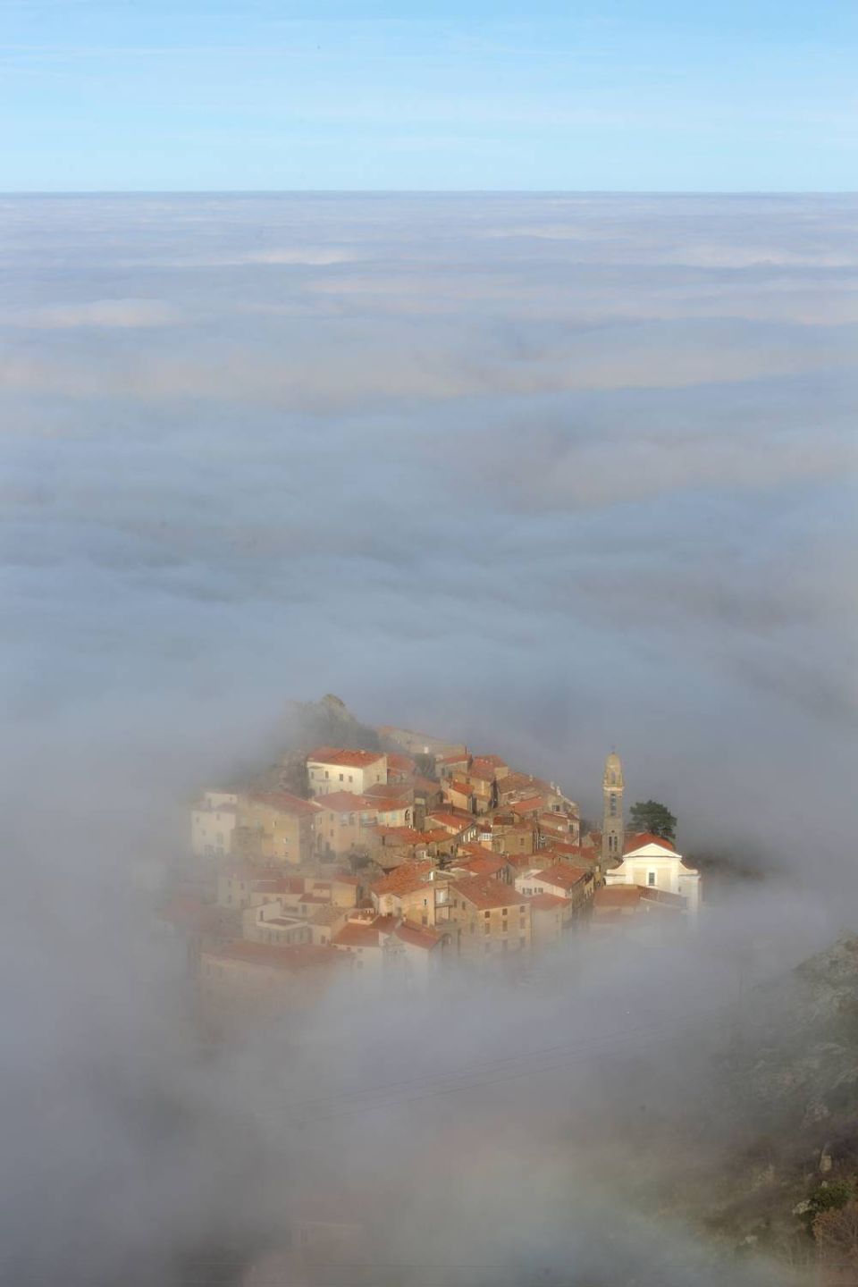 Speluncato et la mer de nuages