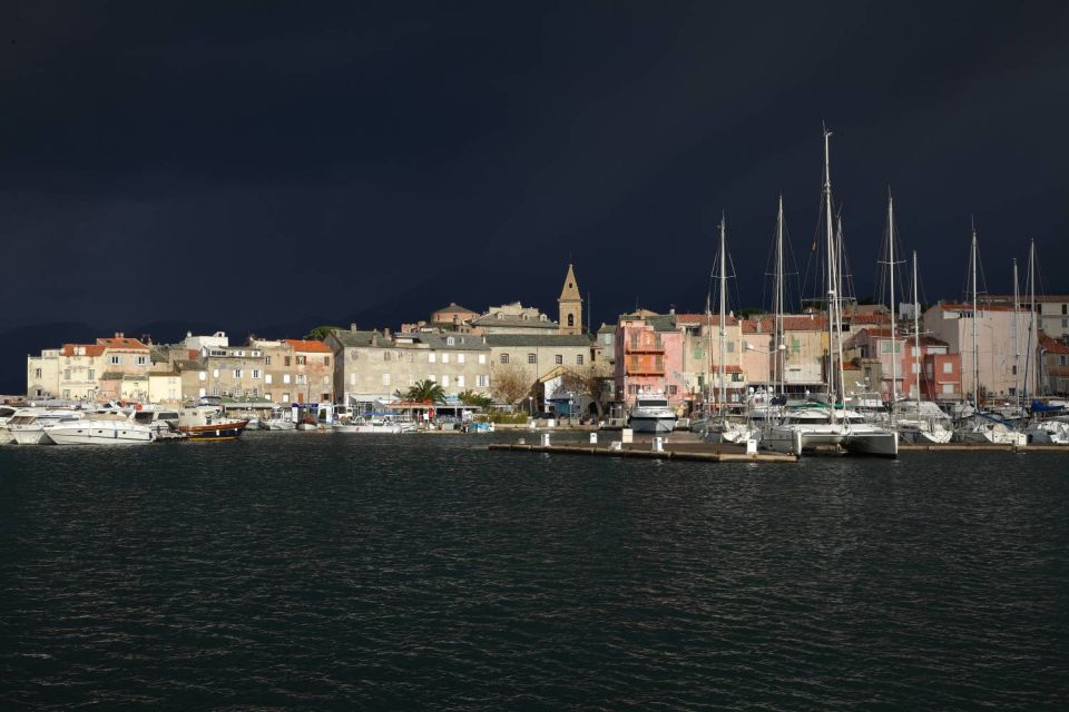 Saint Florent ciel noir