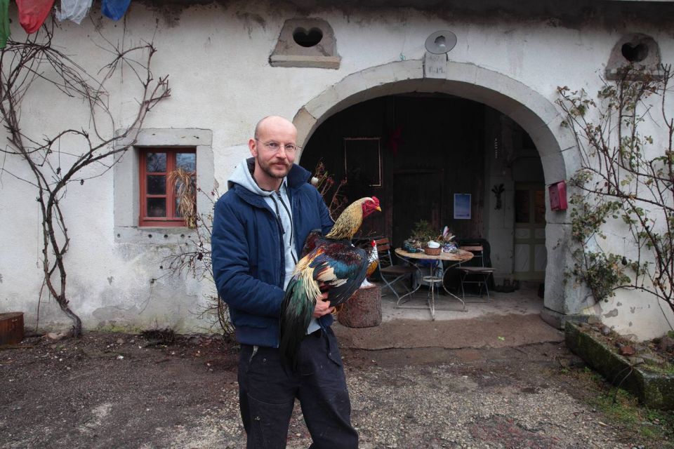 Klaus et son coq