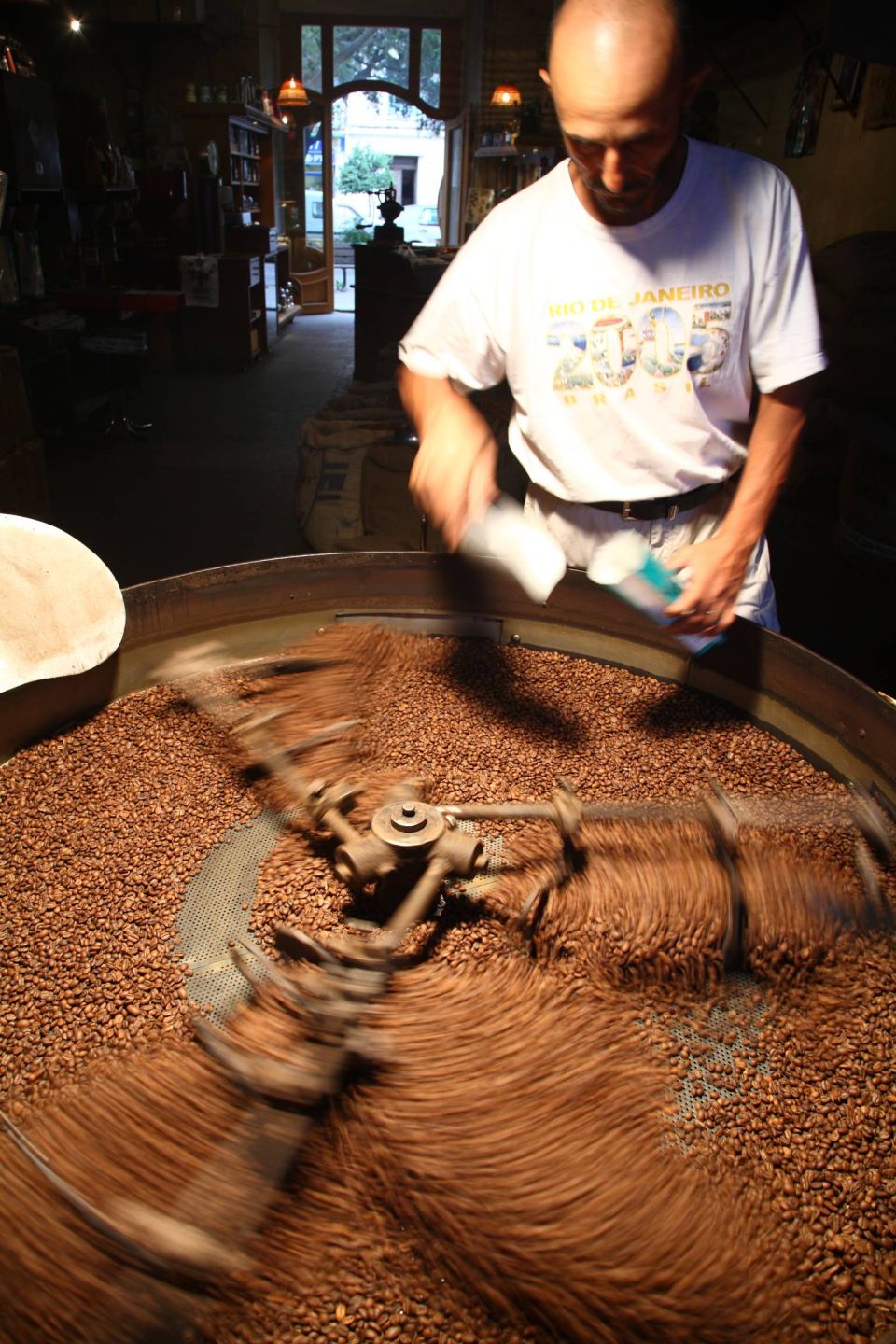 Torréfaction au Bon Café Ile Rousse