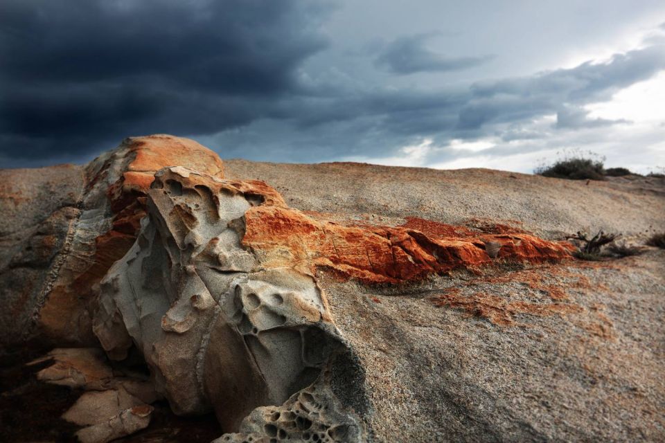 Rochers à Punta Caldanu