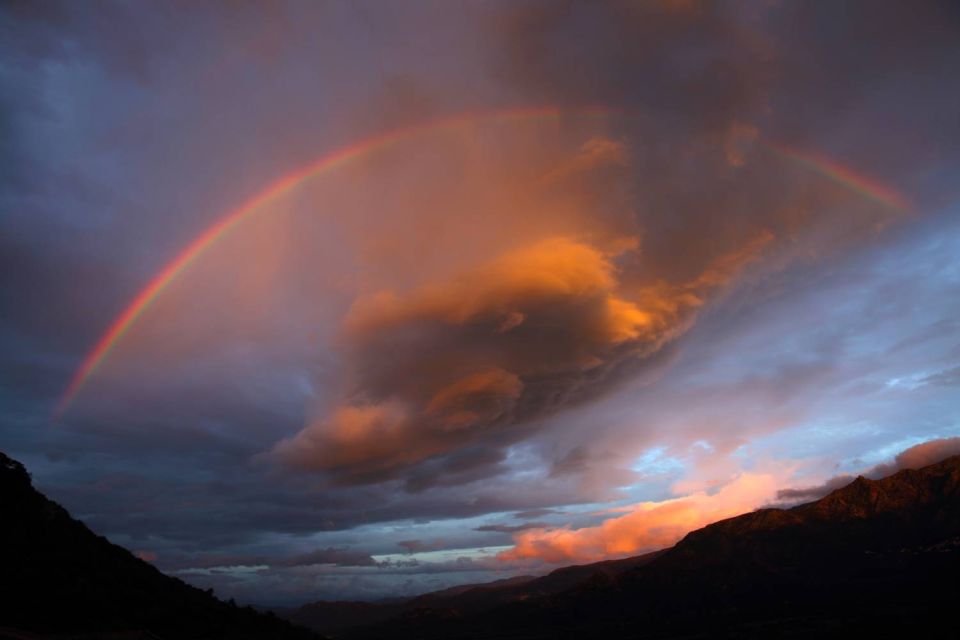 Arc en ciel dans le Reginu